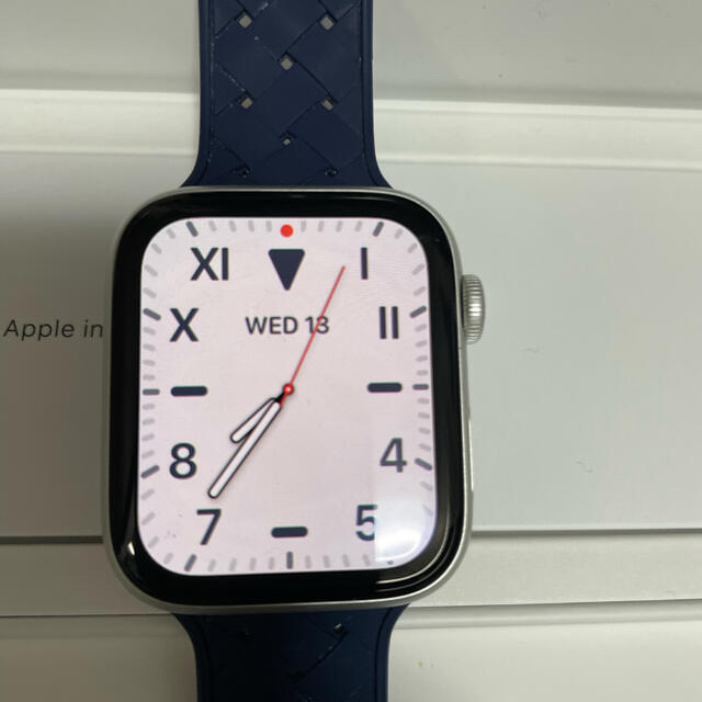 Apple Watch(アップルウォッチ)のapple watch series6 本体シルバー44mmGPSモデル メンズの時計(腕時計(デジタル))の商品写真