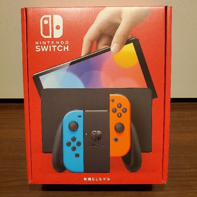 Nintendo Switch 有機ELモデル ネオンレッドブルー