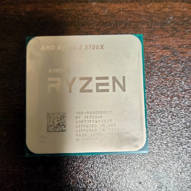 PCパーツAMD Ryzen7 3700X