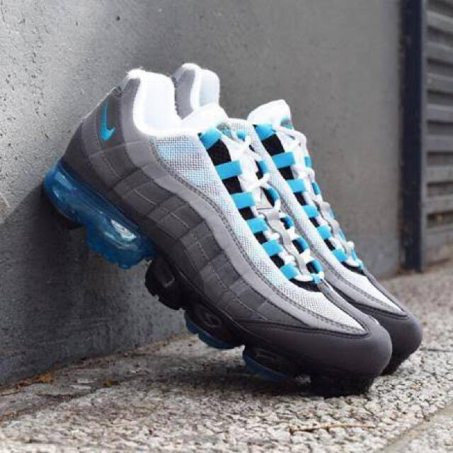 美品 希少 NIKE AIR VAPOR MAX 95 ターコイズ 27.5cm