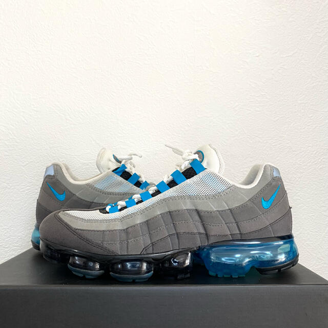 美品 希少 NIKE AIR VAPOR MAX 95 ターコイズ 27.5cm