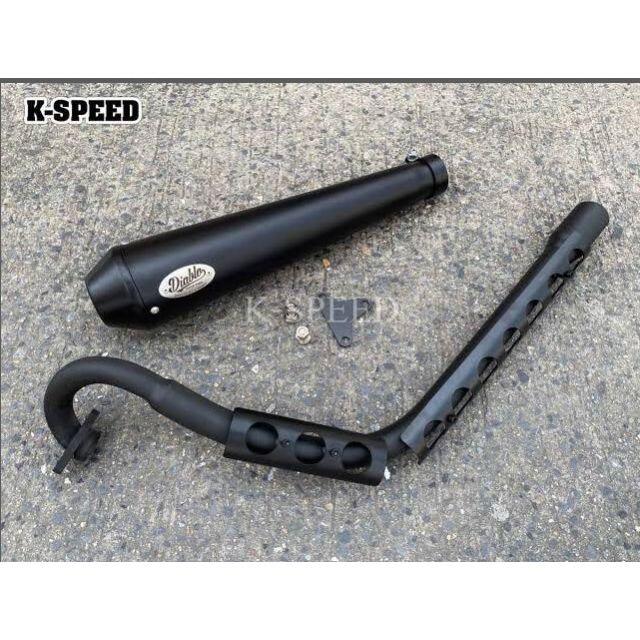 ☆国内発送☆ハンターカブ　マフラー K-SPEED 黒　Diablo ct125