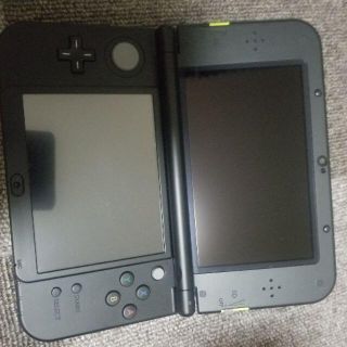 NEW Nintendo 3DS LL (ライムブラック)&充電変換コネクタ(携帯用ゲーム機本体)