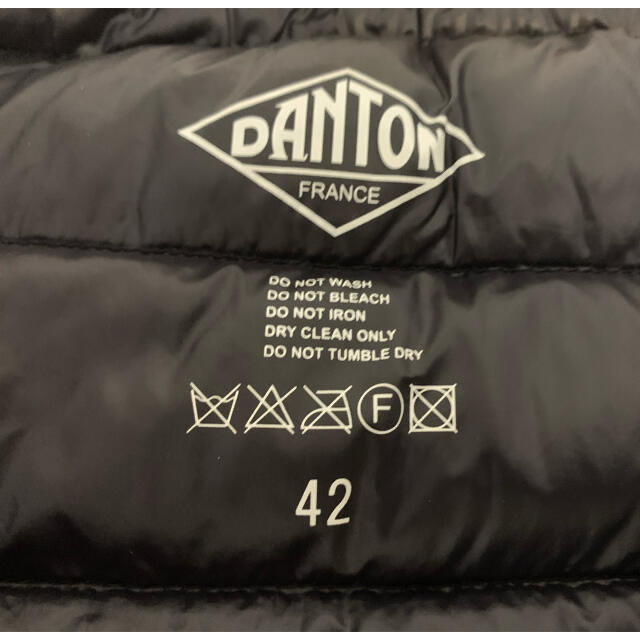 DANTON(ダントン)のDanton インターダウン　ベスト　サイズ42 メンズのジャケット/アウター(ダウンベスト)の商品写真