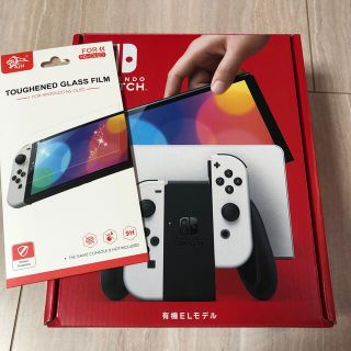 ニンテンドースイッチ(Nintendo Switch)のNintendo Switch 有機EL 本体 ホワイト(家庭用ゲーム機本体)