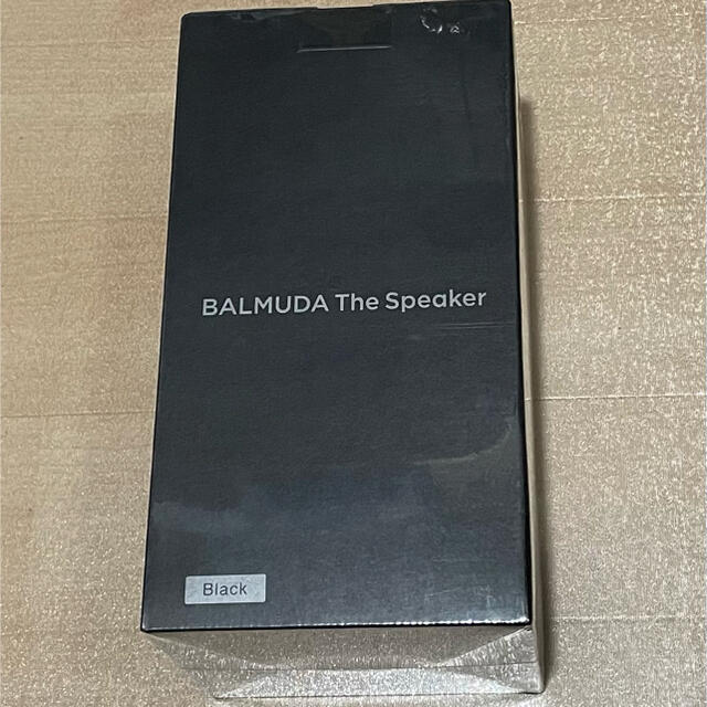 バルミューダ スピーカー BALMUDA Speaker M01A-BK 新品 【高額売筋