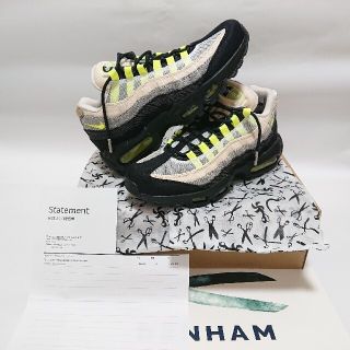 ナイキ(NIKE)の新品未使用 DENHAM × NIKE AIR MAX 95 VOLT デンハム(スニーカー)