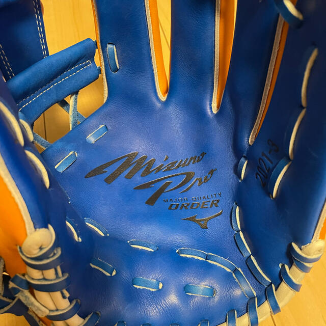 MIZUNO(ミズノ)のミズノプロ  軟式用　オーダーグラブ　坂本モデル スポーツ/アウトドアの野球(グローブ)の商品写真