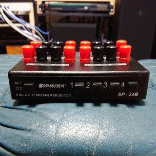 スピーカーセレクター SOUNDTECK 2IN-4OUT(スピーカー)