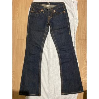 トゥルーレリジョン(True Religion)のトゥルーレリジョン(26インチ) デニム　ローライズ　古着(デニム/ジーンズ)