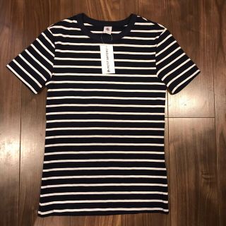 プチバトー(PETIT BATEAU)の ☆新品未使用☆petit bateau マリニエールクルーネックＴシャツ(Tシャツ(半袖/袖なし))