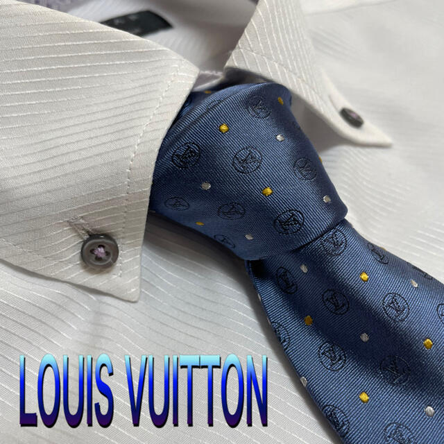 LOUIS VUITTON(ルイヴィトン)のRacer様専用です。ルイ・ヴィトン  ネクタイ　クラヴァットモノグラム8CM メンズのファッション小物(ネクタイ)の商品写真