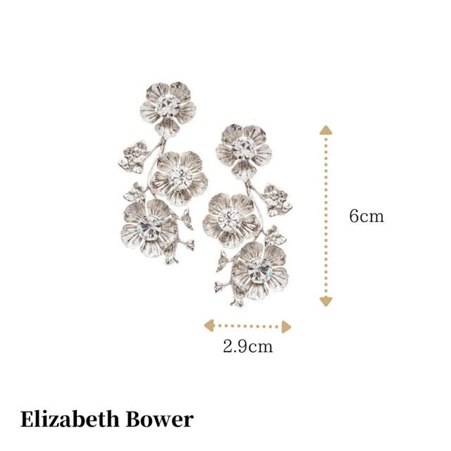 Vera Wang(ヴェラウォン)の10/31まで最終！！限定値下げ！！Elizabeth Bower ピアス レディースのアクセサリー(ピアス)の商品写真