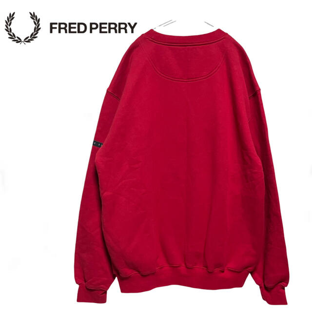 【FRED PERRY】フレッド ペリー ビックロゴ 刺繍ロゴオーバーサイズ 5