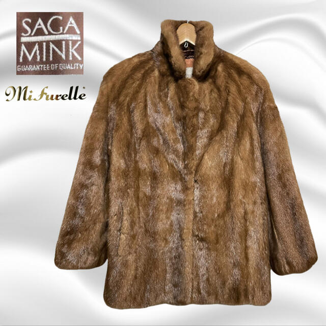 全国無料新品】 MINKPINK 毛皮 Mifurelle SAGA MINK サガミンク ショート丈 コートの通販 by  古着屋ちゃんゆうファッション｜ミンクピンクならラクマ