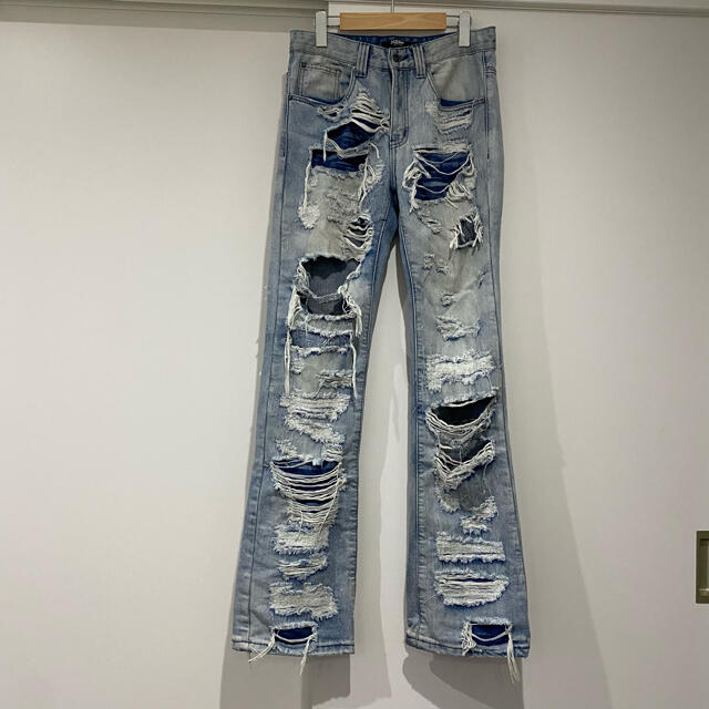 JADED LONDON ダメージデニム 独特の素材 4500円引き dtwg.co.uk-日本