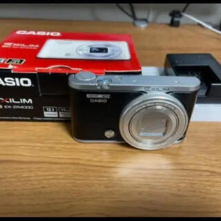 カシオ(CASIO)のEXILIM EX-ZR4000BK(コンパクトデジタルカメラ)