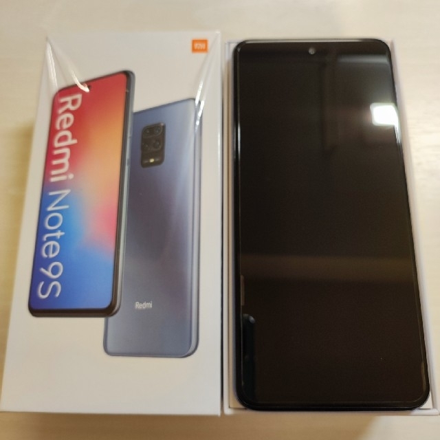 ANDROID(アンドロイド)の週末値下げシャオミ　Xiaomi Redmi Note 9S 6GB 128GB スマホ/家電/カメラのスマートフォン/携帯電話(スマートフォン本体)の商品写真