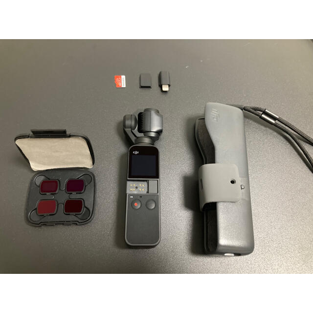 4K DJI OSMO POCKET NDフィルター、ケース付き スマホ/家電/カメラのカメラ(ビデオカメラ)の商品写真