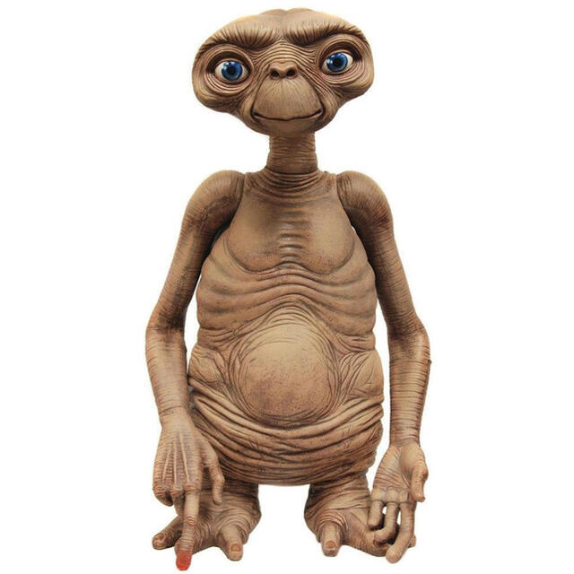 E.T. フィギュア 等身大 E.T.  1/1ライフサイズ　未展示新品