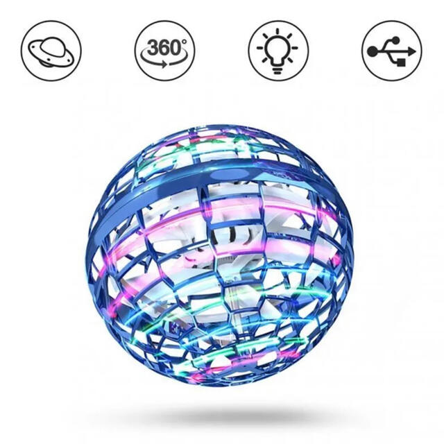 FLYNOVAPRO ミニドローンフライングボール 360°回転PSE認証 エンタメ/ホビーのおもちゃ/ぬいぐるみ(ホビーラジコン)の商品写真