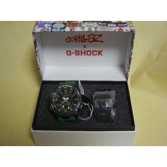 【即発送可能】 CASIO - GA-2000GZ-3AJR　Gorillaz コラボ　新品　G-SHOCK 腕時計(アナログ)