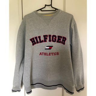 トミーヒルフィガー(TOMMY HILFIGER)のヴィンテージ　TOMMY HILFIGER 90s メンズ　スエット　Sサイズ(スウェット)