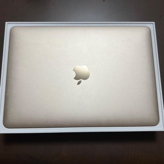 アップル(Apple)の【美品】MacBook 12インチモデル　512GB SSD(ノートPC)