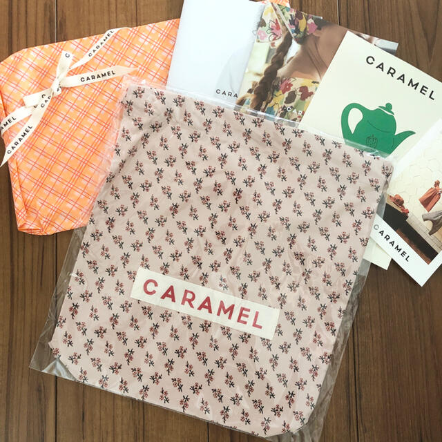 caramel 新品トートバッグ