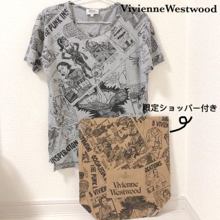 ヴィヴィアンウエストウッド(Vivienne Westwood)のVivienneWestwood matteo コラボTシャツ アメコミ柄(Tシャツ/カットソー(半袖/袖なし))