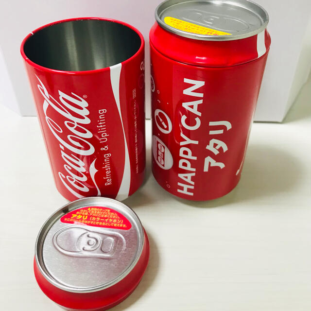 コカ・コーラ - 非売品❗️コカコーラ ハッピー缶 貯金箱 あたり コカ・コーラ - 非売品❗️コカコーラ ハッピー缶 貯金箱 あたり