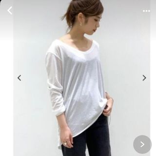 ドゥーズィエムクラス(DEUXIEME CLASSE)のapスタジオ  TAFCOT T 美品(Tシャツ(長袖/七分))