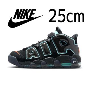 ナイキ(NIKE)の新品同様! NIKE AIR MORE UPTEMPO モアテン 25cm(スニーカー)