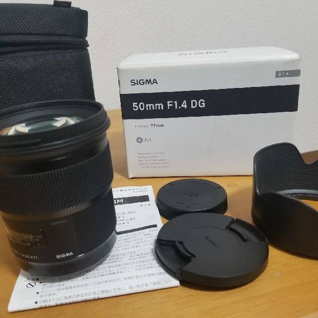 SIGMA 50mm F1.4 Art キヤノン スマホ/家電/カメラのカメラ(レンズ(単焦点))の商品写真