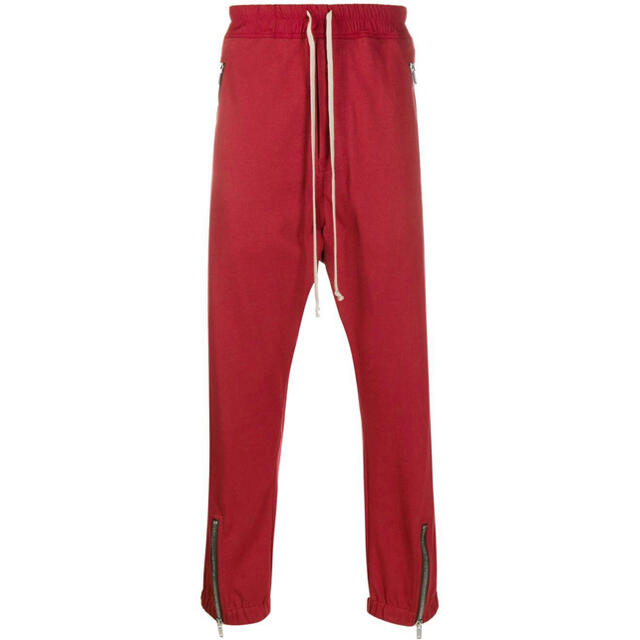 Rick Owens zipped detail track pants