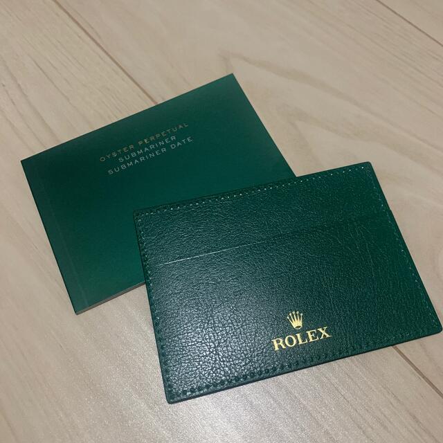 ROLEX(ロレックス)のサブマリーナ説明書&保証書ケース エンタメ/ホビーのコレクション(ノベルティグッズ)の商品写真