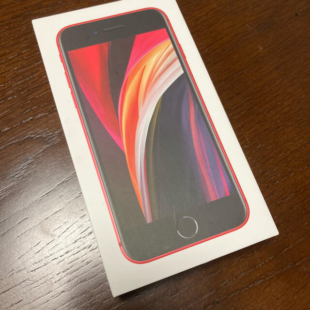 スマホ/家電/カメラiPhone SE 第二世代 64GBレッド 新品 後期パッケージ