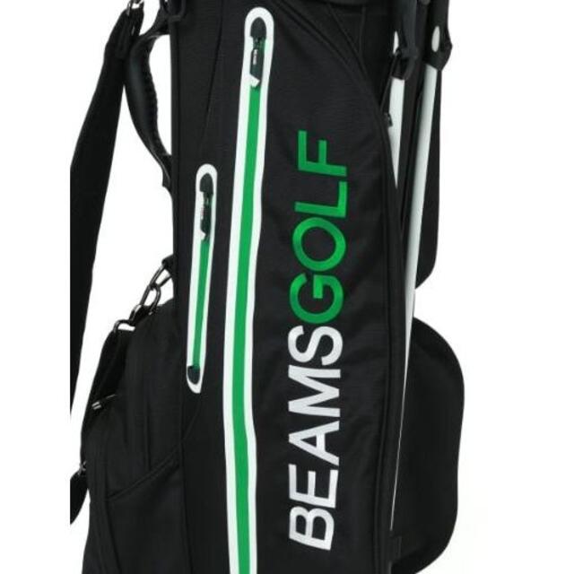 BEAMS(ビームス)のBEAMS GOLF / new スタンド キャディバッグ 3■ブラック スポーツ/アウトドアのゴルフ(バッグ)の商品写真