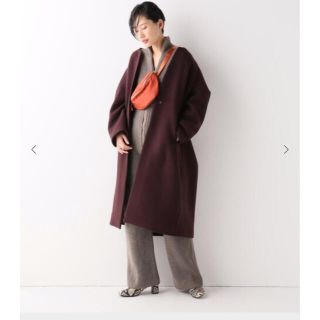 アパルトモンドゥーズィエムクラス(L'Appartement DEUXIEME CLASSE)のCITYSHOP OVER COCOON コート ブラウンカラー(ロングコート)