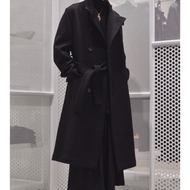 Yohji Yamamoto(ヨウジヤマモト)のYohji Yamamoto 19-20aw ヨウジヤマモト　コート メンズのジャケット/アウター(チェスターコート)の商品写真