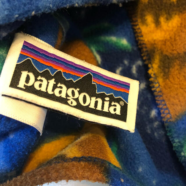 patagonia(パタゴニア)のパタゴニアフリースベスト　3T くま柄 キッズ/ベビー/マタニティのキッズ服男の子用(90cm~)(ジャケット/上着)の商品写真