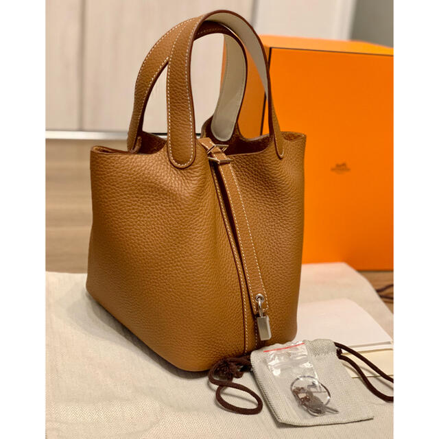 【新品未使用】エルメス HERMES ピコタンロック pm ブラウン エクラエルメス