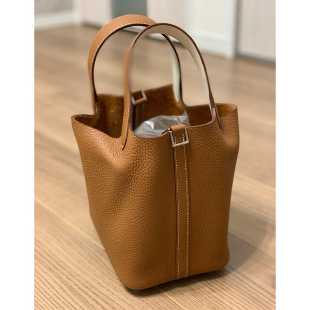 【新品未使用】エルメス HERMES ピコタンロック pm ブラウン エクラ