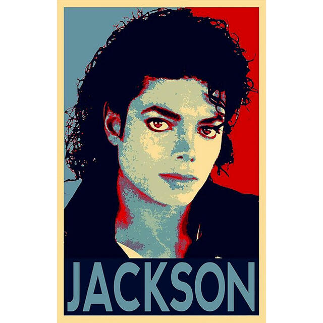新品 マイケルジャクソン 80年代 キングオブポップ アート ビッグ パーカー 3