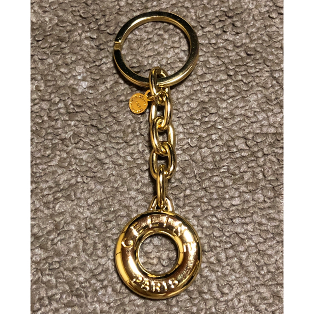 数量限定 美品超レア金色 セリーヌ ビンテージ キーチェーン