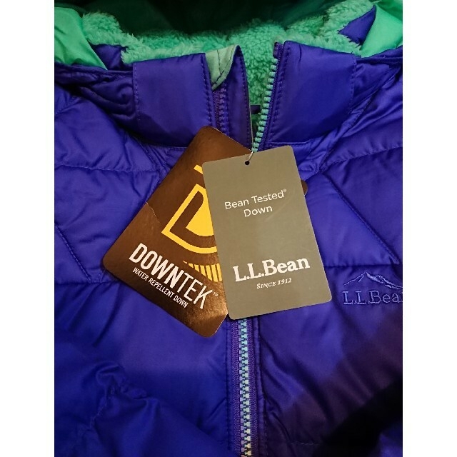 L.L.Bean(エルエルビーン)の完売品 LLビーン キッズ ダウンジャケット レディースのジャケット/アウター(ダウンジャケット)の商品写真