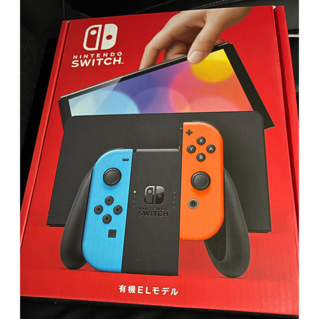 Nintendo Switch 有機ELモデル ネオンブルー／レッド新品未開封品-