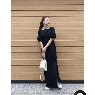 louren PUFF SLEEVE ONEPIECE(ロングワンピース/マキシワンピース)