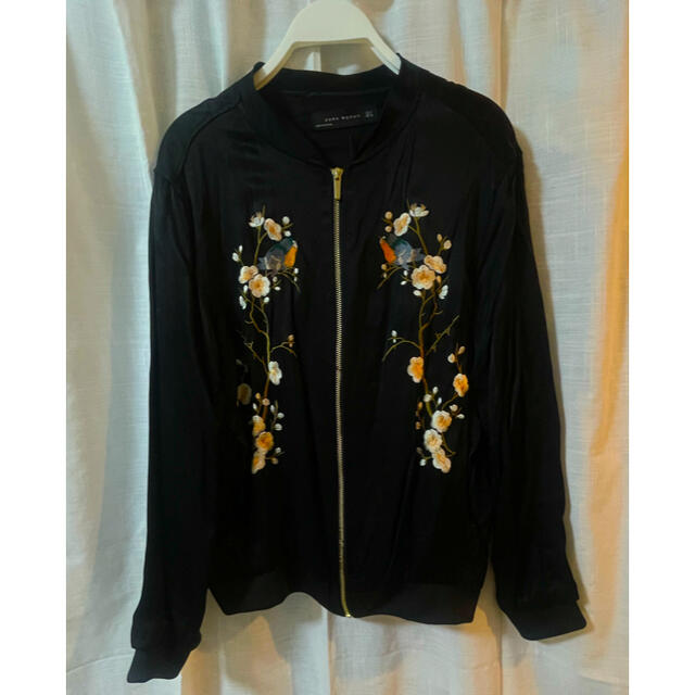ZARA - ZARA 黒刺繍ジャケット サイズ Sの通販 by jill発送5/6 ZARA - ZARA 黒刺繍ジャケット サイズ Sの通販 by jill発送5/6