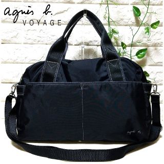 アニエスベー(agnes b.)の【美品】アニエスベー ナイロン ショルダーバッグ ビジネスバッグ 2way(ショルダーバッグ)